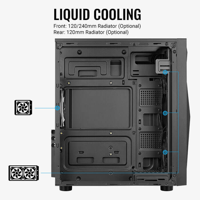 Aerocool Glider Cosmos-G-Bk-V1